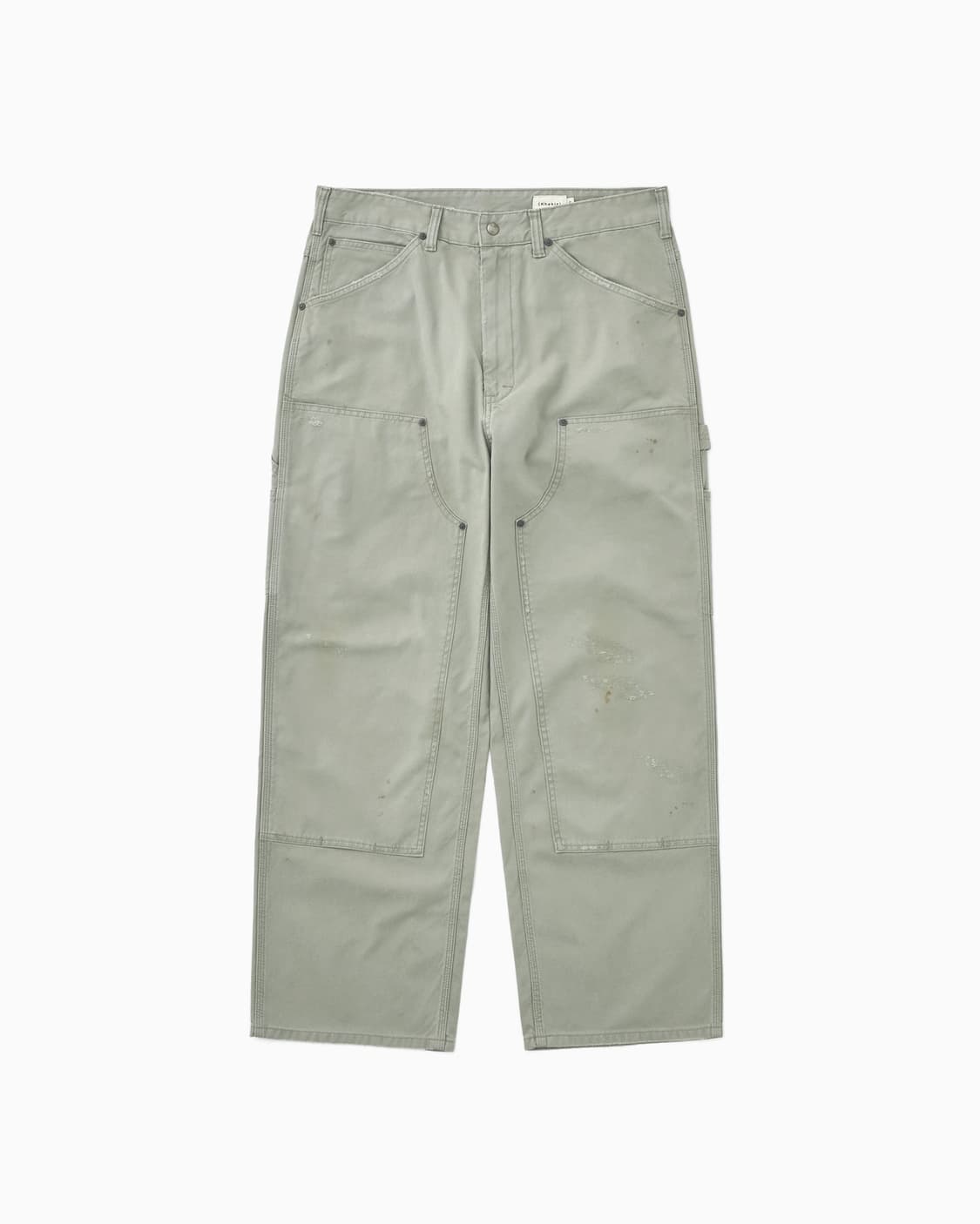 카키스 워시드 카펜터 팬츠 라지 상품이미지2