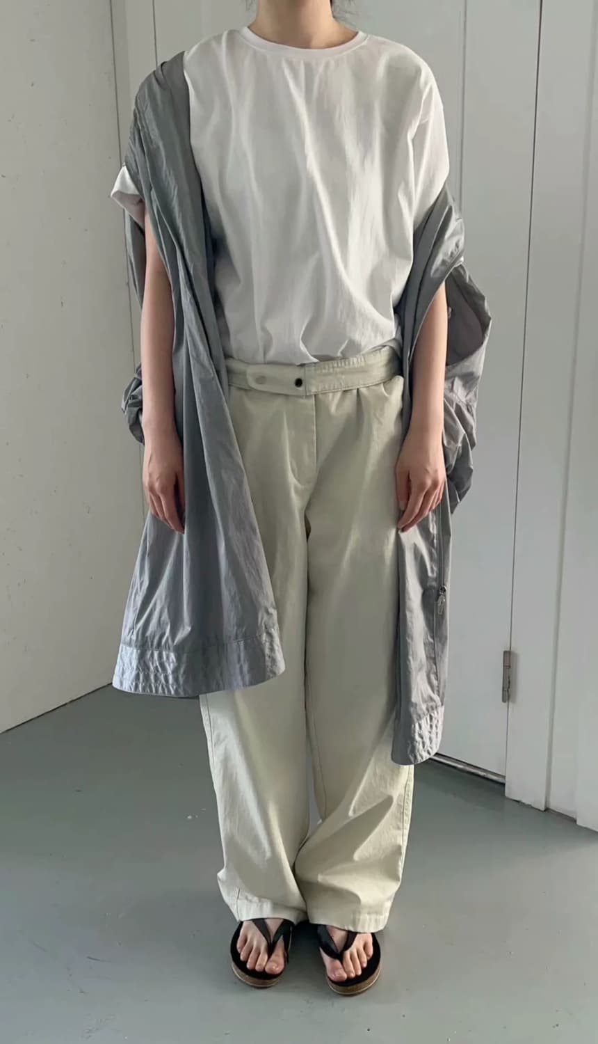 eonts 84 work pants- white 상품이미지6