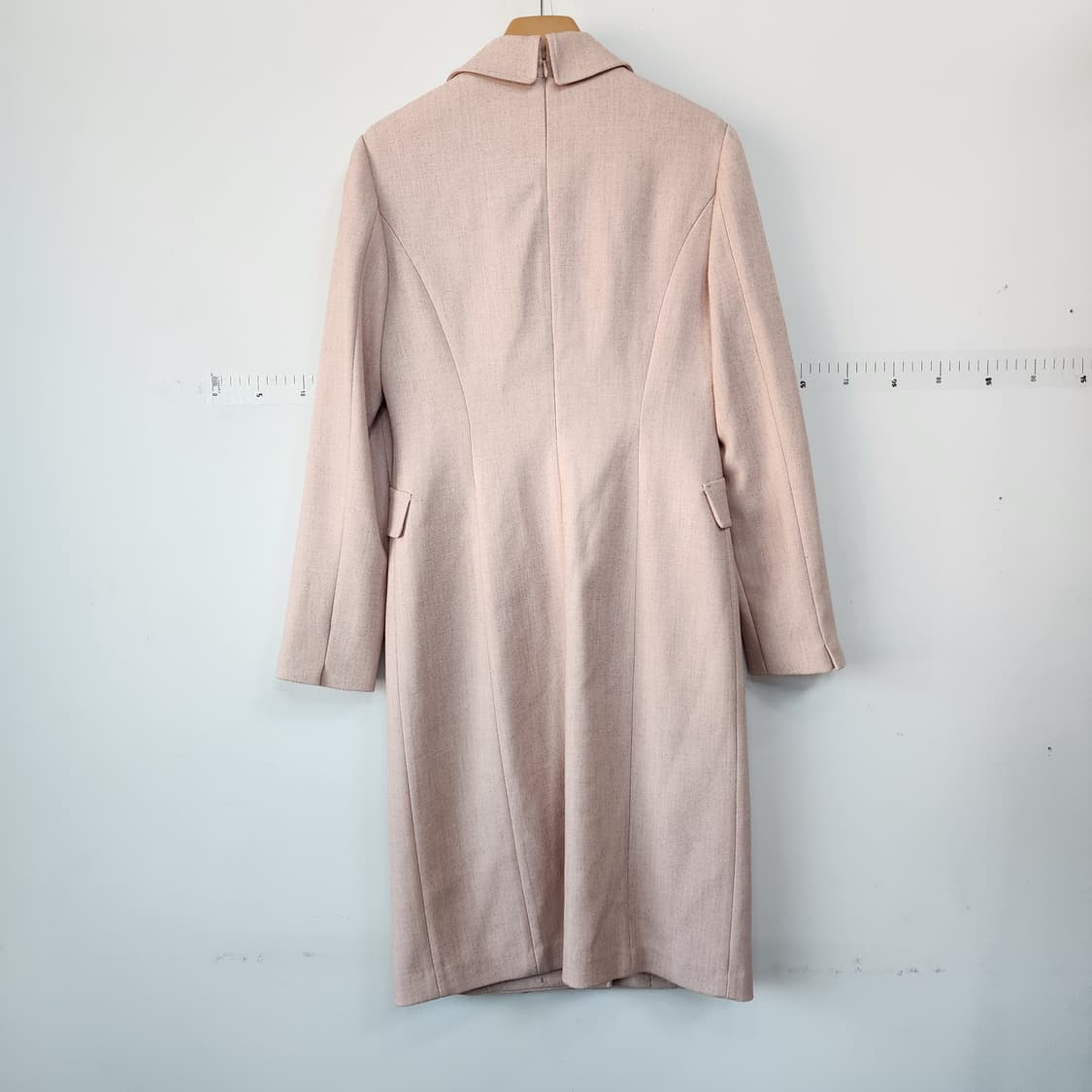 케네스레이디 핑크 더블 버튼 롱 원피스 상품이미지6