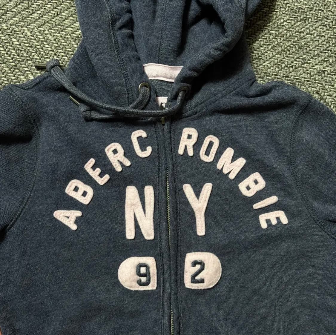 아베크롬비 네이비 NY 후드집업(S) 상품이미지3