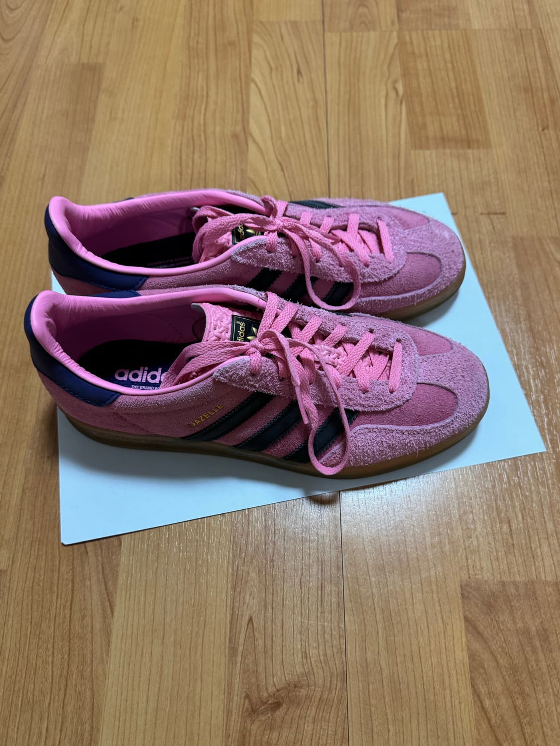 아디다스 가젤 인도어 핑크 245 상품이미지4