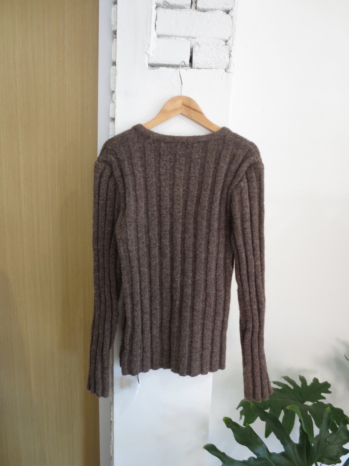 vintage brown cardigan 상품이미지8
