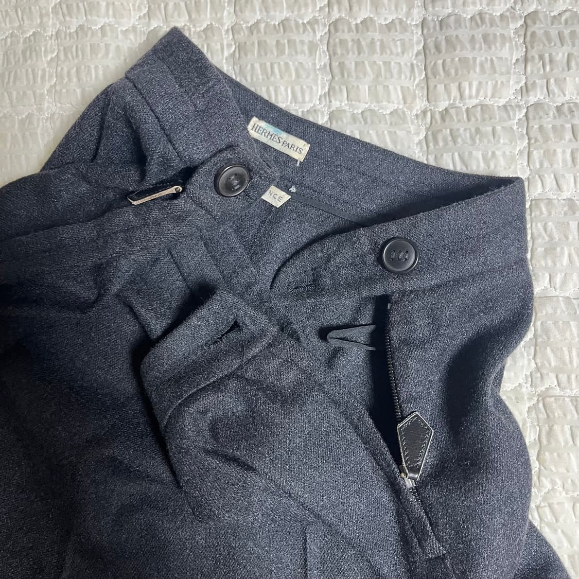 에르메스 마틴 마르지엘라 기 캐시미어 와이드 팬츠 상품이미지5