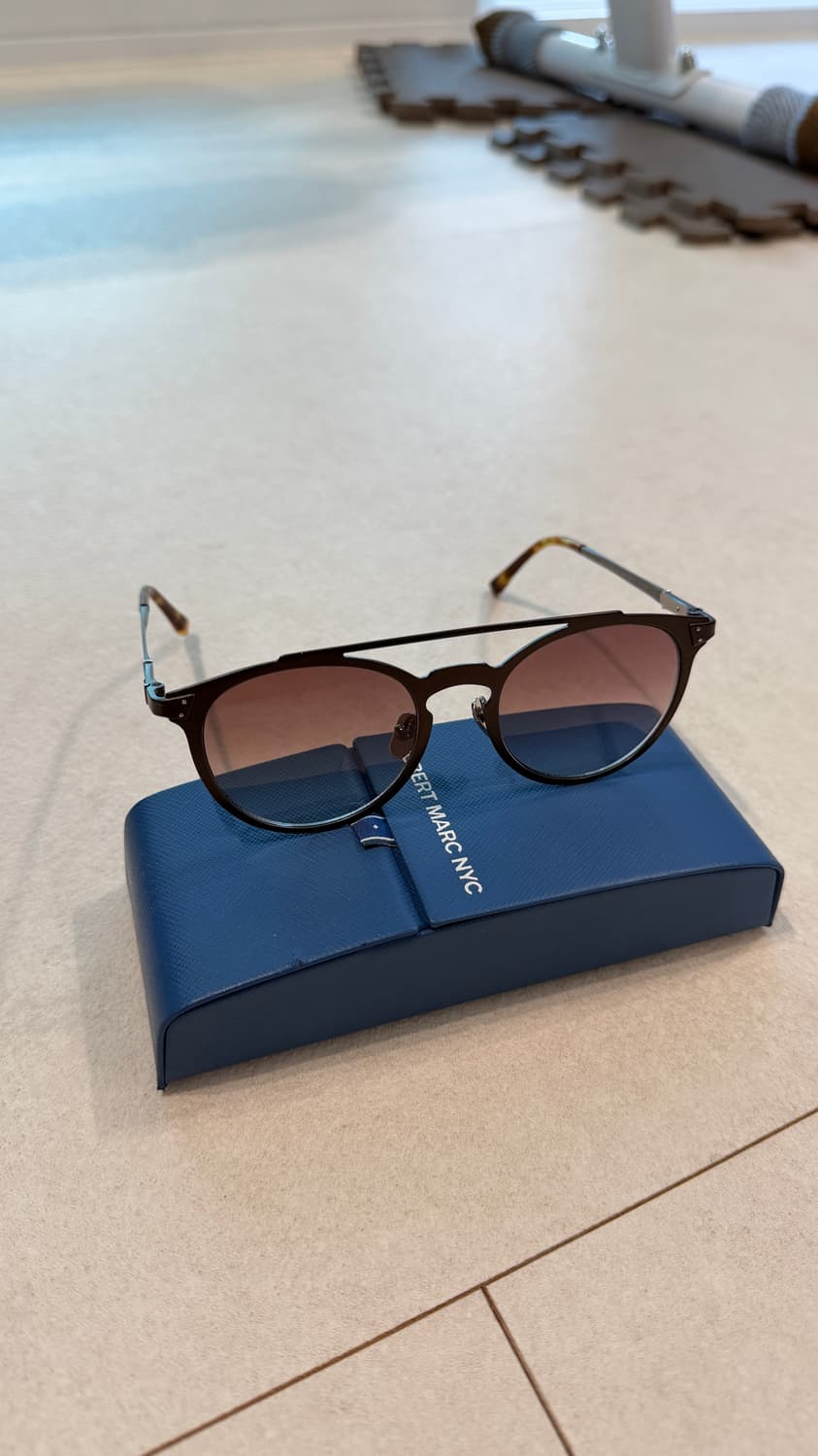 ROBERT MARC NYC 보잉 선글라스 앤틱골드 상품이미지1