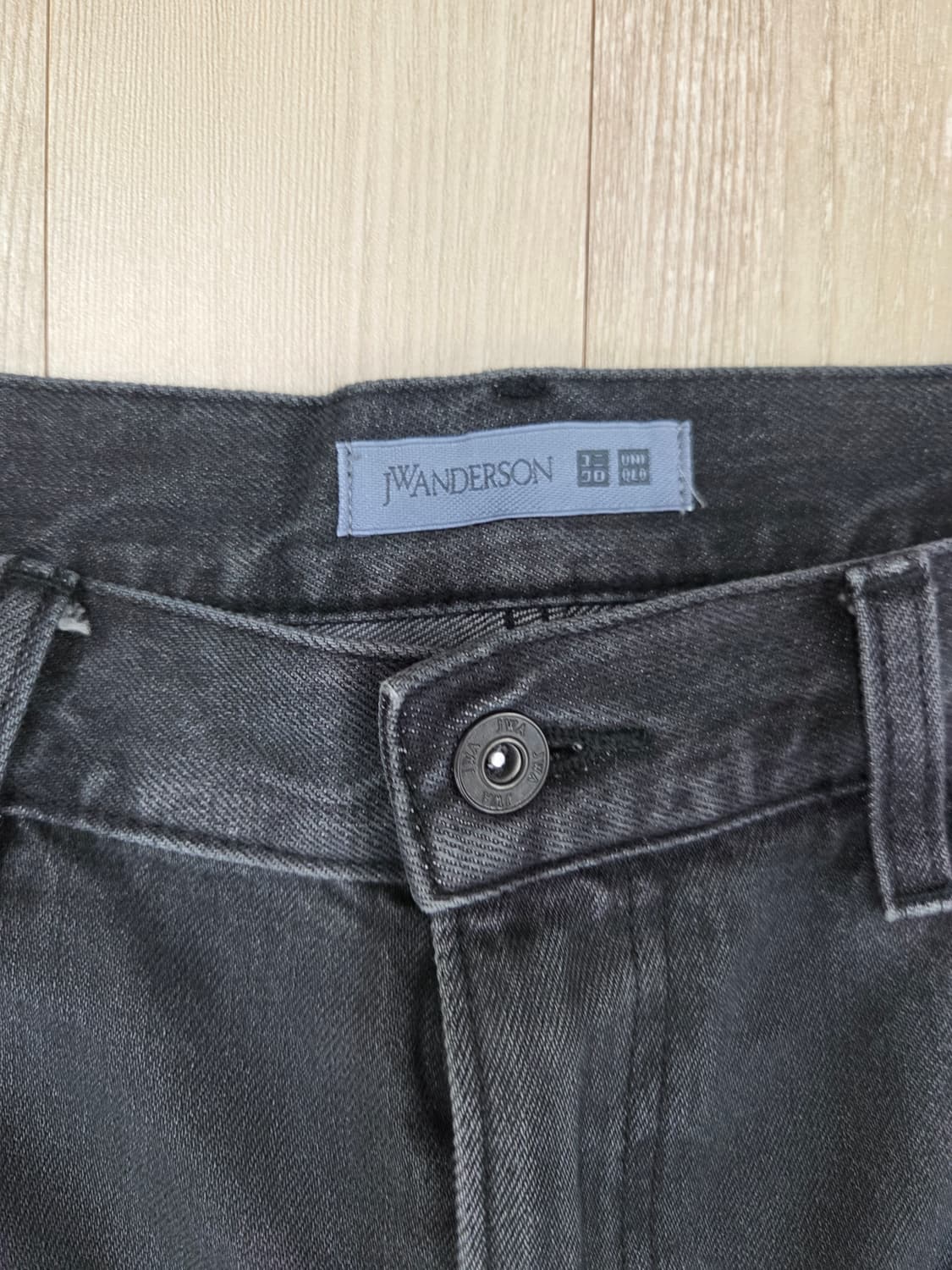 유니클로 JWA jw앤더슨 스트레이트 진 07 그레이 32 상품이미지3