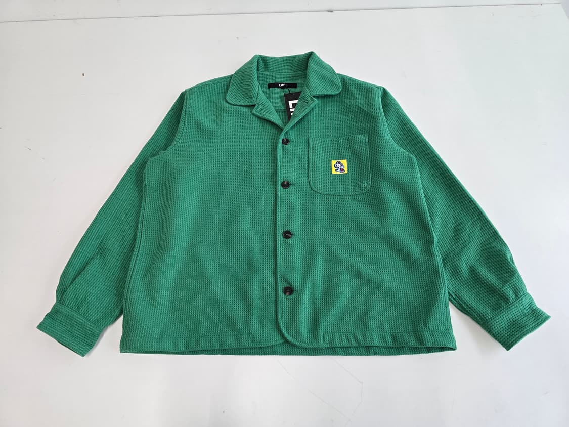 LMC 와플 라운드 ROUND COLLAR SHIRT 그린 2 상품이미지1
