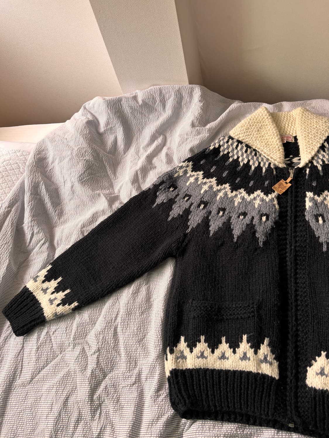 90s Japan Retro Knit – 코위찬 × 노르딕 무드 상품이미지3