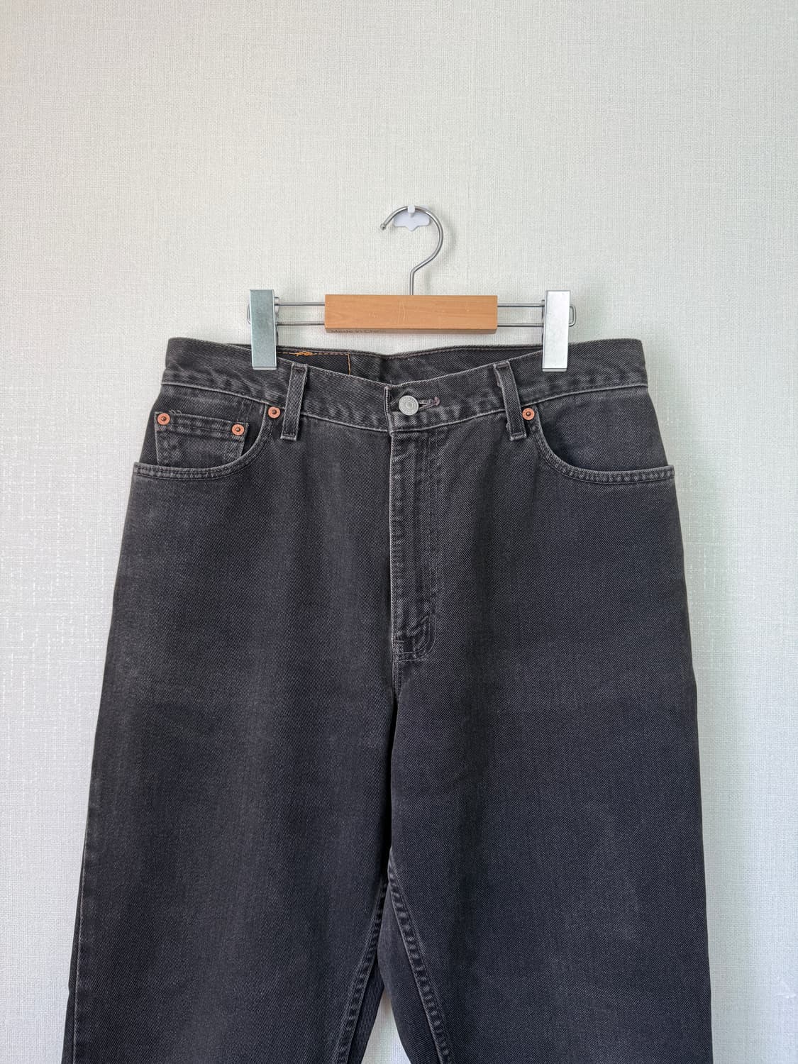 00s made in usa levis 550 black  상품이미지2