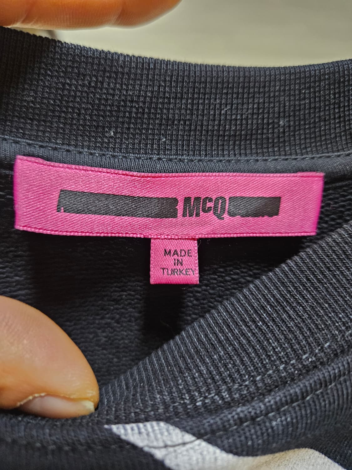 Alexander McQueen 알렉산더 맥퀸 스왈로 스웻셔츠 M 상품이미지3