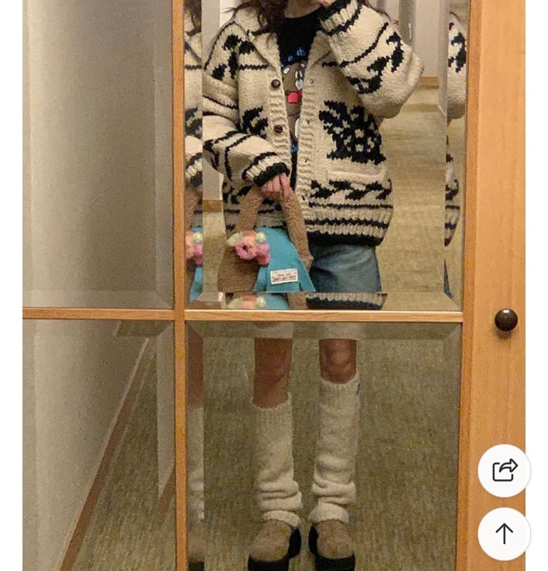 제이키치 코위찬 노르딕 가디건 상품이미지1