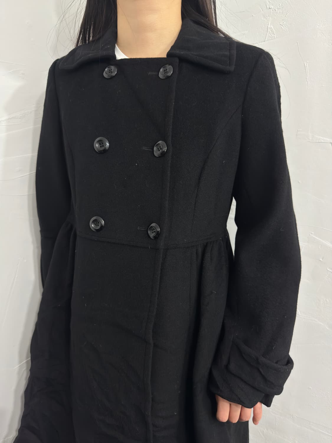 marie clare dubble button coat 상품이미지4
