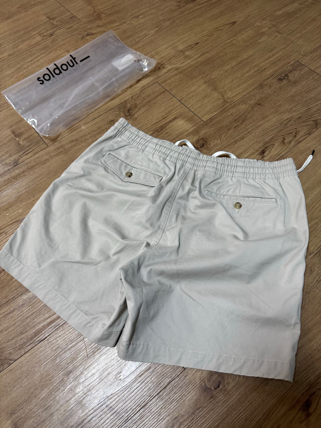 (M)폴로 랄프로렌 아이보리 숏팬츠 상품이미지2