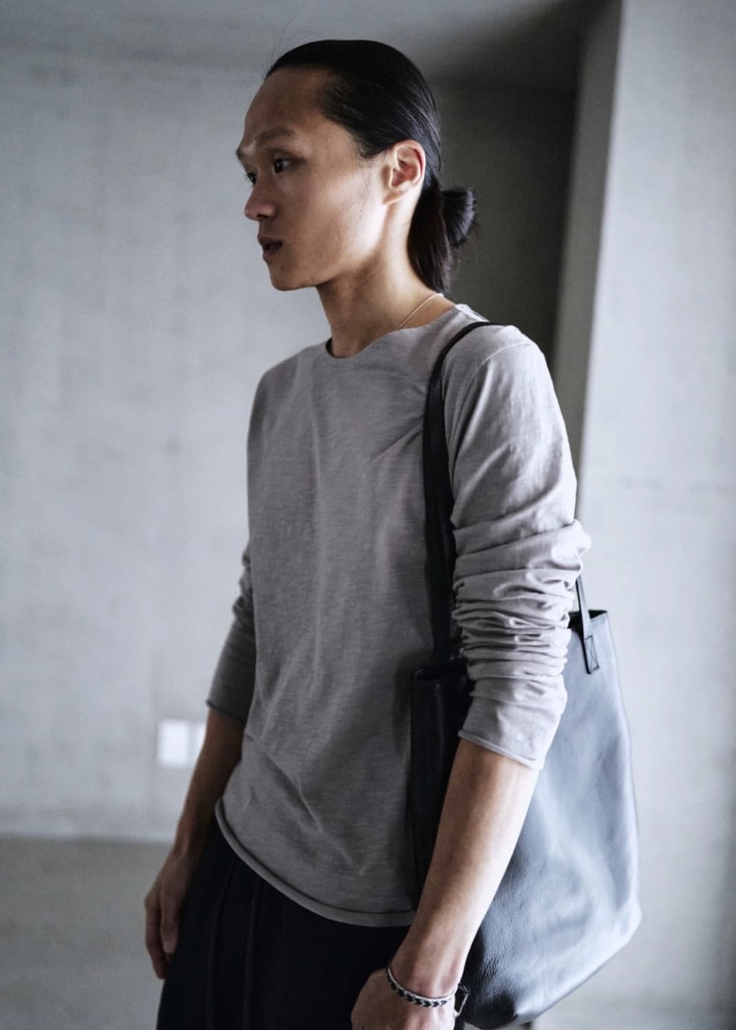 Mono Prive 텍스처드 롱슬리브 ver.2 fog 1size 상품이미지2