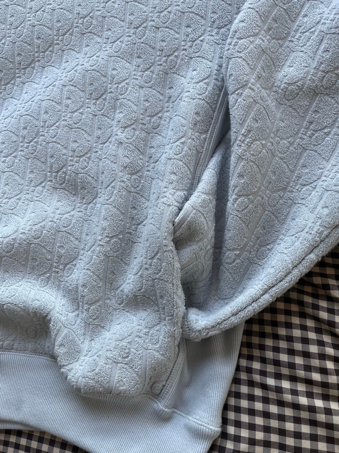 디올 / 테리후드 파스텔 민트 컬러 / XL 상품이미지5