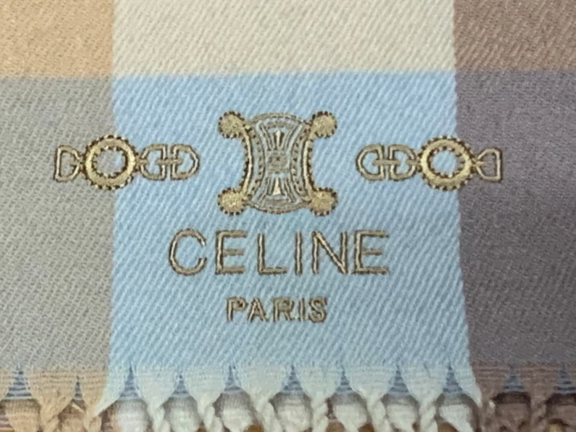 CELINE 셀린 블라종 로고 플레이 블랑킷(울) 상품이미지7
