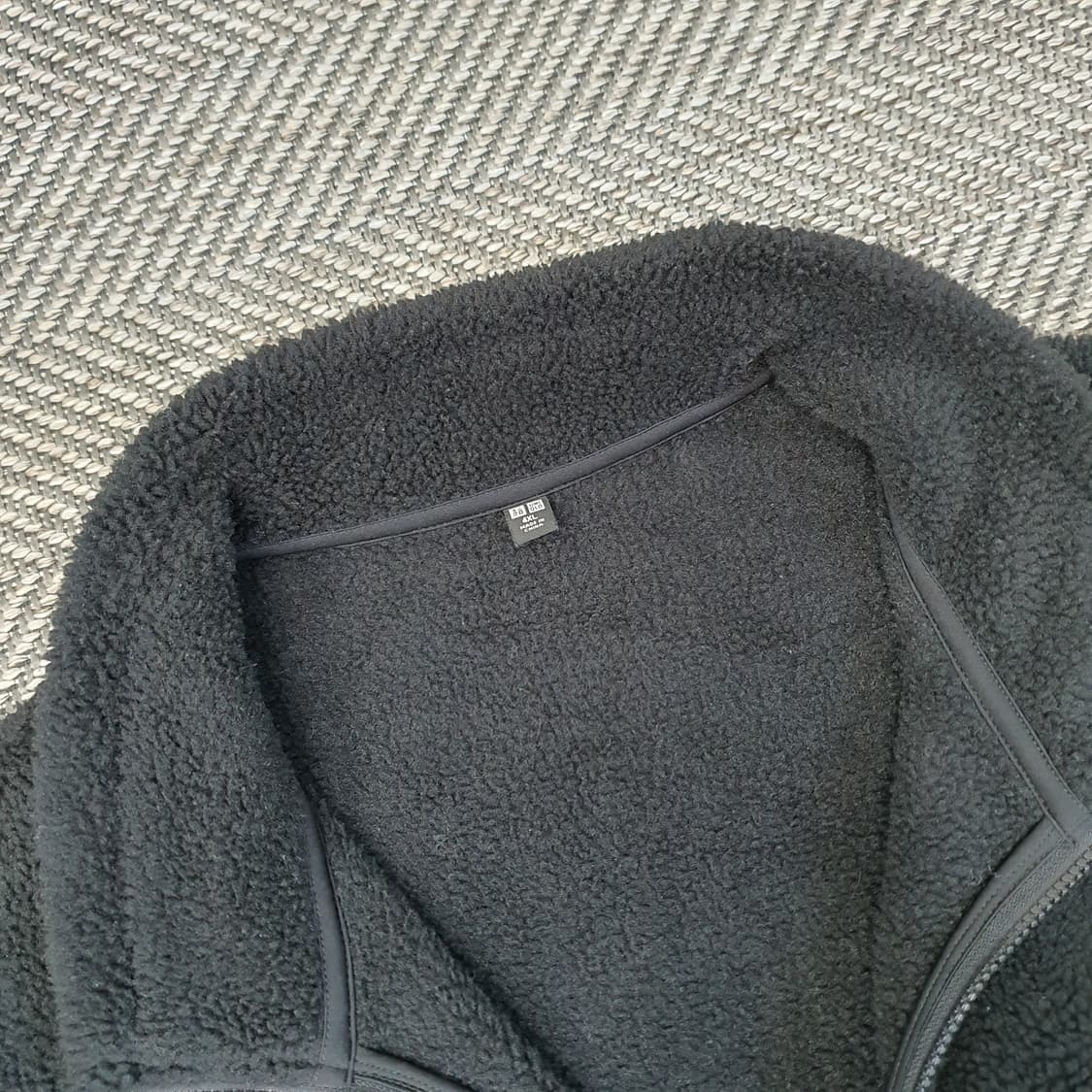 유니클로 간절기 플리츠 집업자켓 남자120 상품이미지2