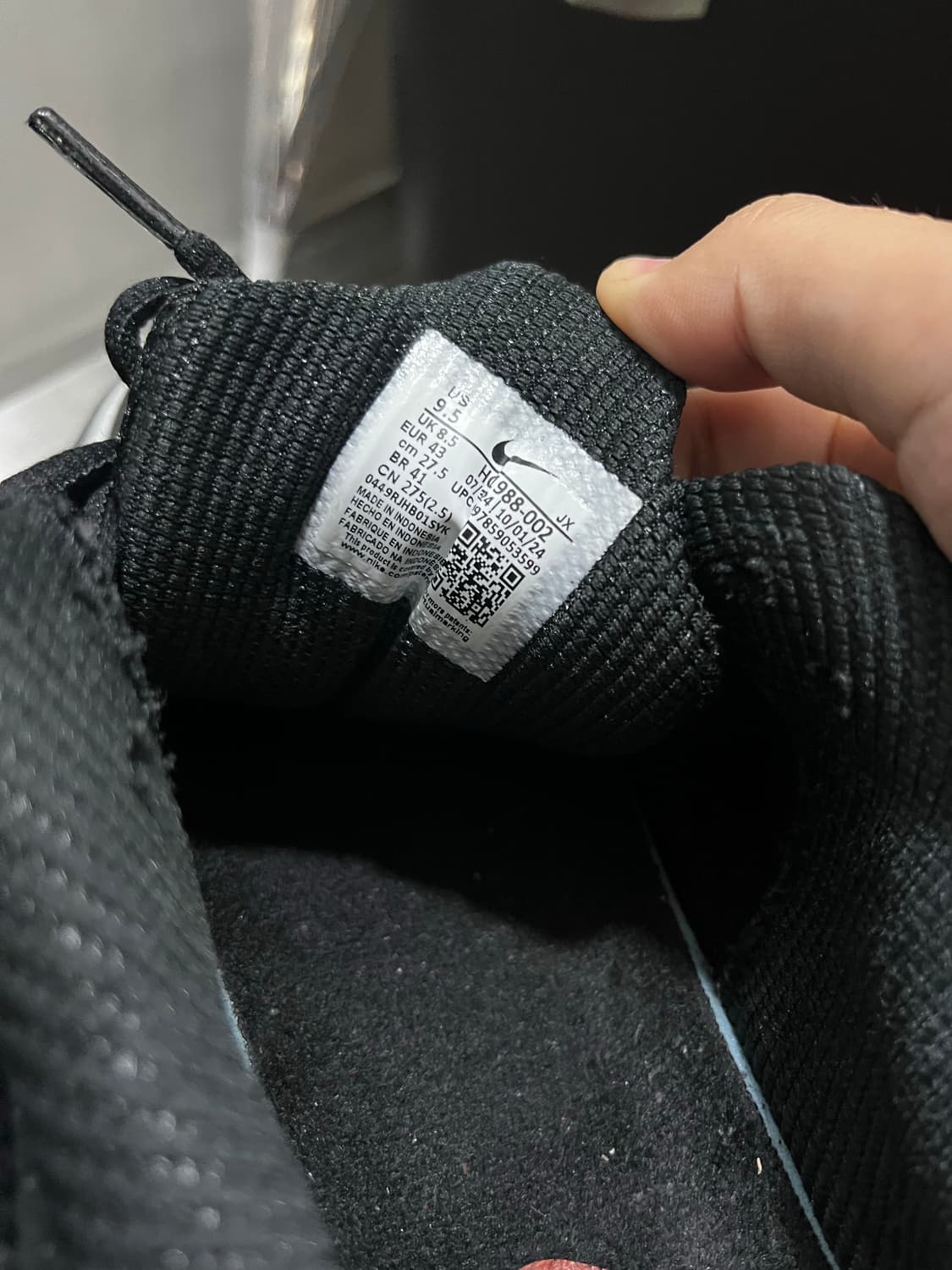 나이키 샥스 R4 메탈릭 실버 레드 275 상품이미지5