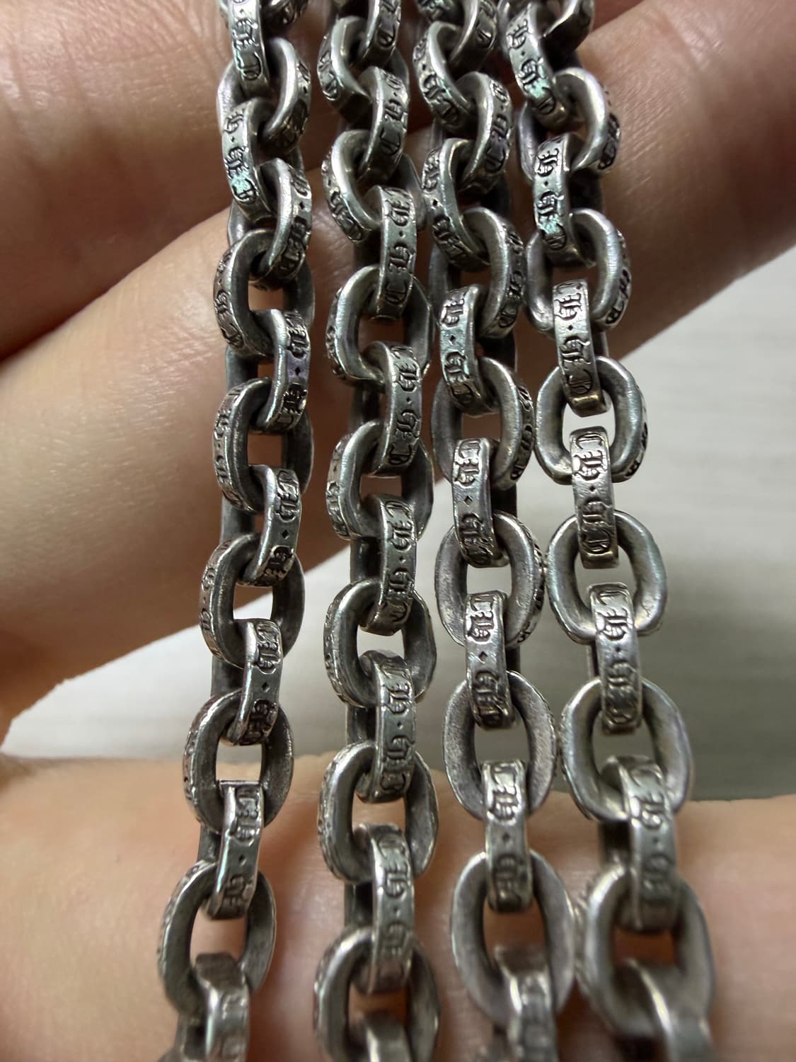 크롬하츠 페이퍼체인 20인치 상품이미지5