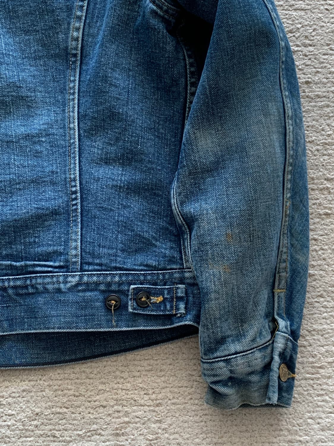 1970s 리 라이더스 스톰라이더 101-LJ 데님 트러커 자켓 상품이미지8