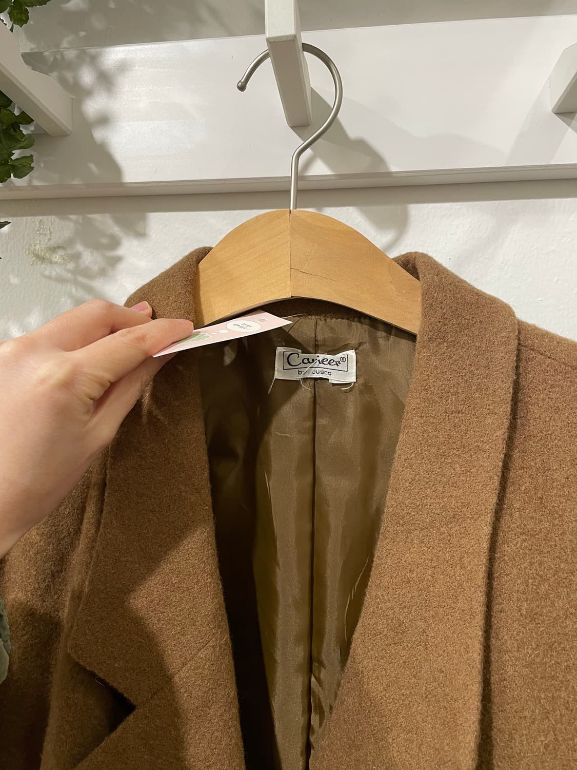 오버핏 울 더블버튼 자켓 상품이미지8