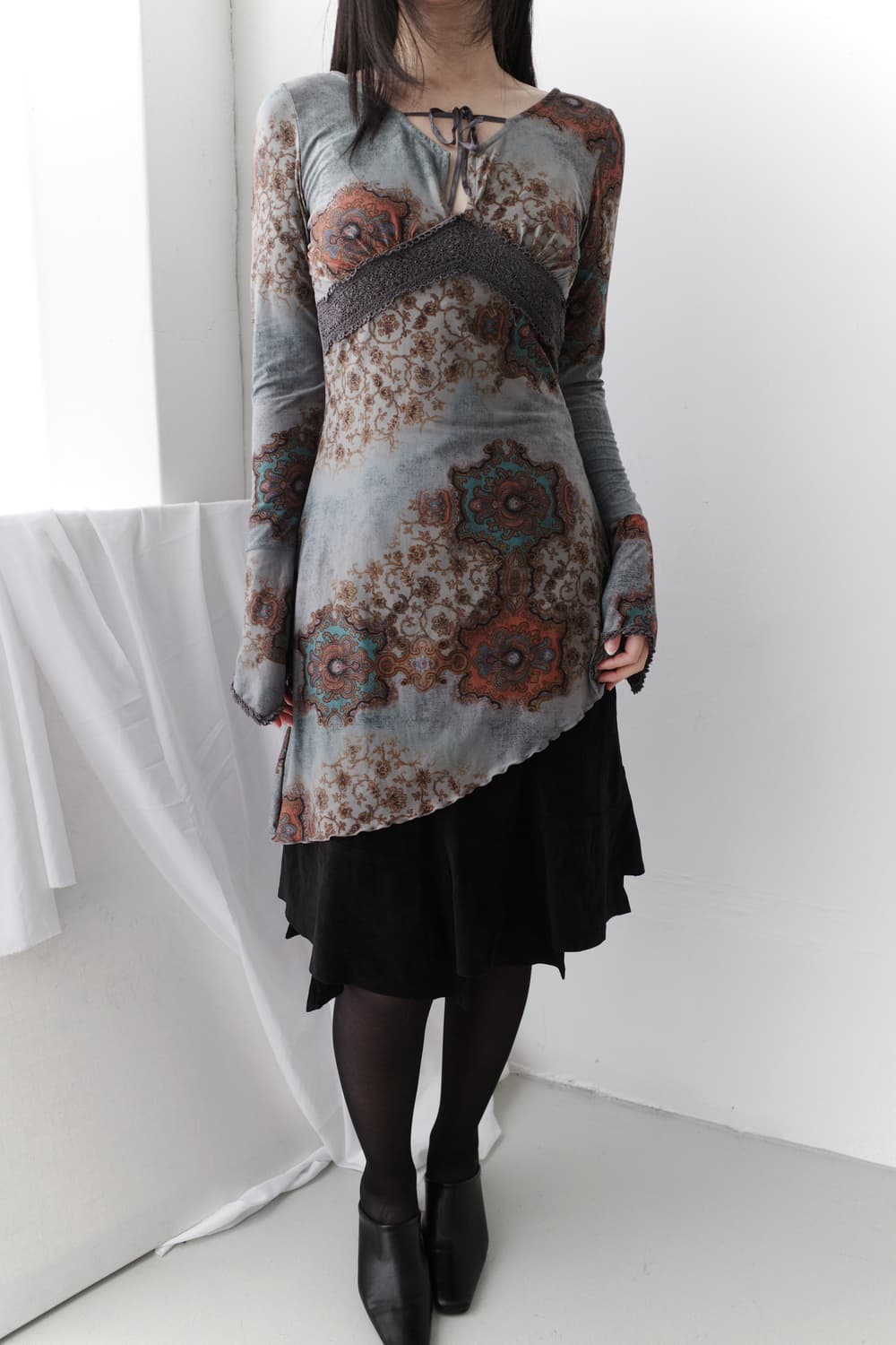 oriental unbalanced long sleeve 상품이미지3