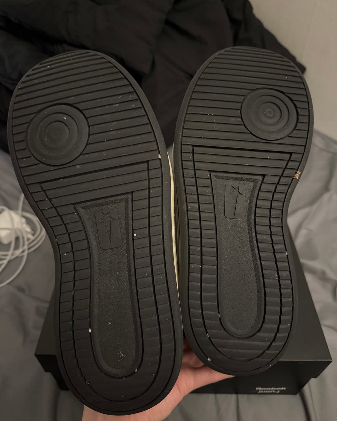 릭오웬스 다크쉐도우 터보웨폰 블랙 크림 상품이미지4