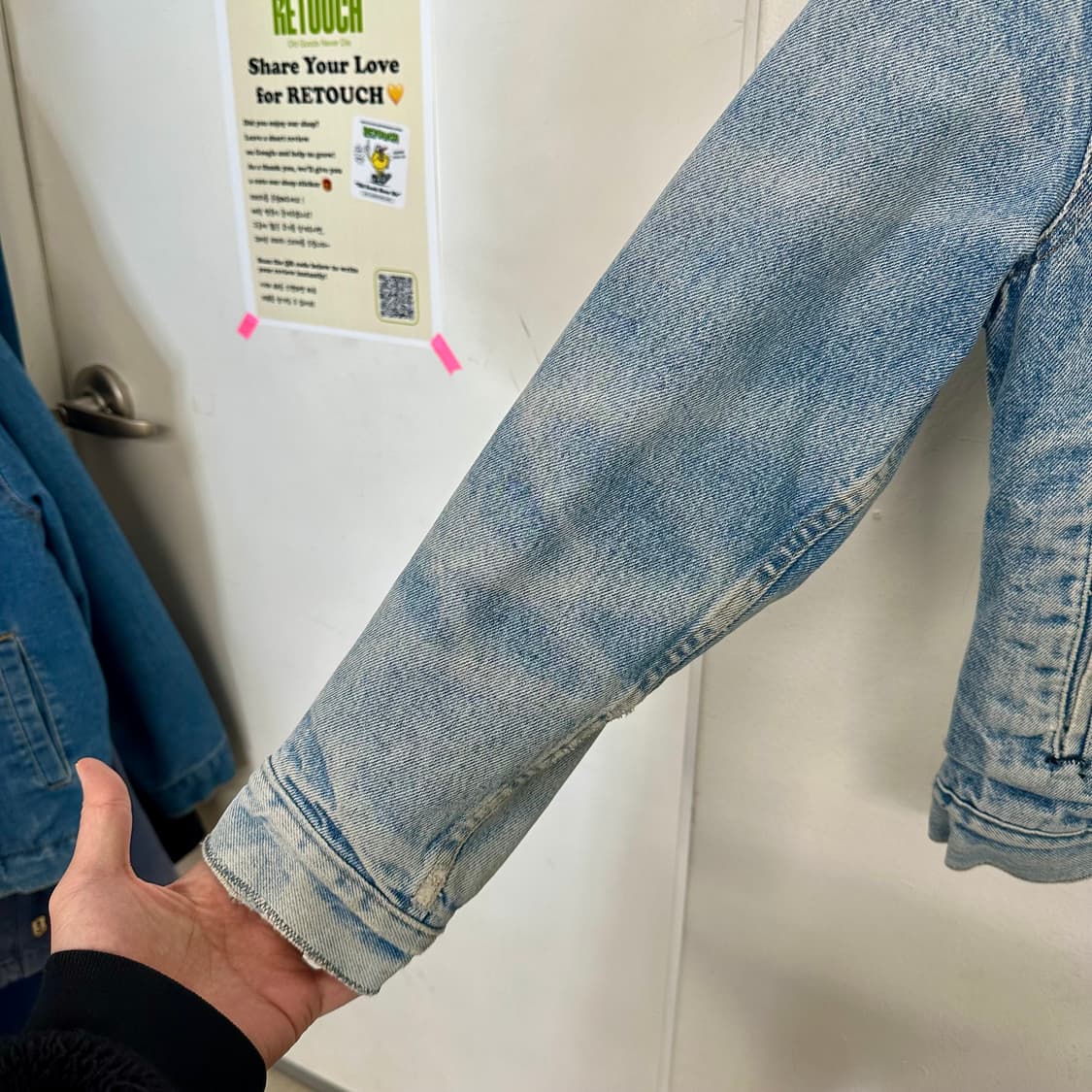 90‘s 리바이스 쉐르파 데님자켓 상품이미지5