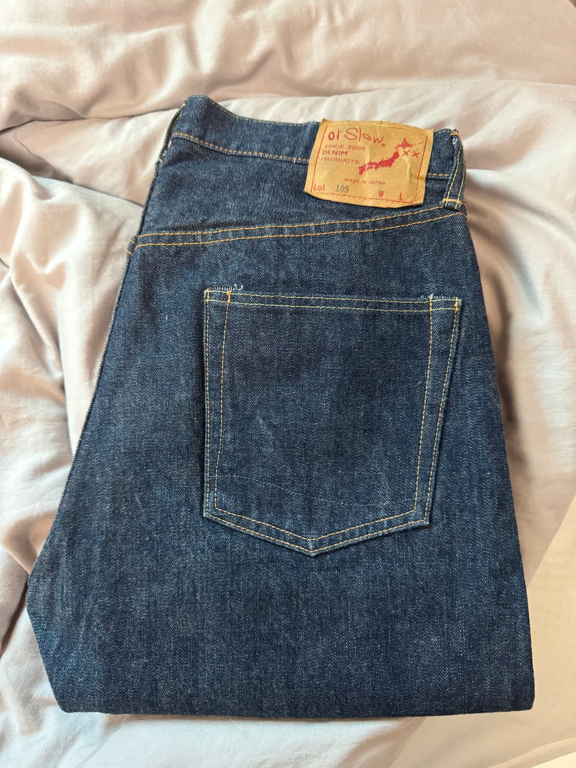 orslow 105 standard selvage denim 상품이미지5