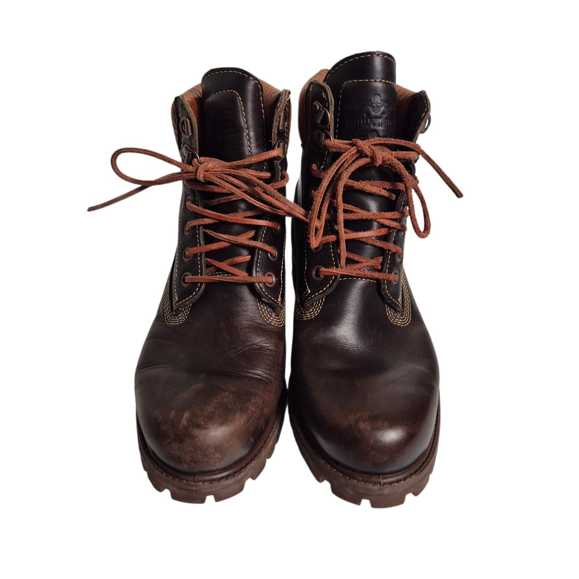 265) 팀버랜드 6인치 워터프루프 다크 브라운 레더 워커 부츠 상품이미지5
