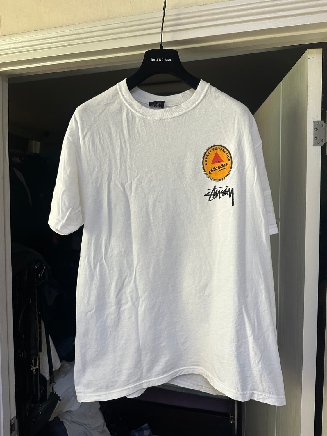 [L] 스투시x마틴로즈 40주년 월드투어 티셔츠 상품이미지1