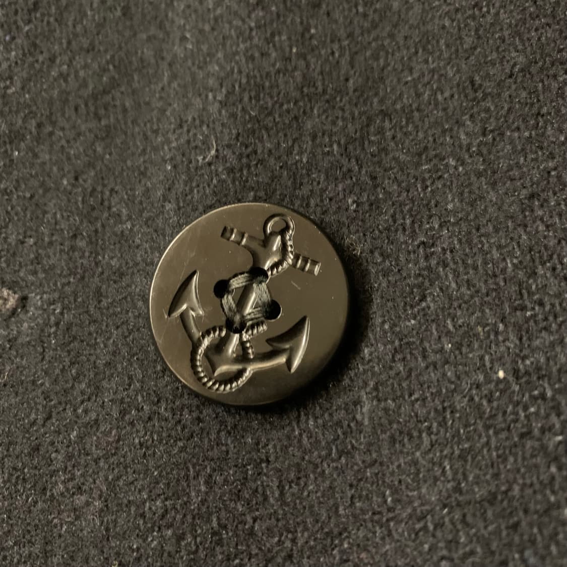 쇼트 빈티지 블랙 피코트 L 상품이미지3