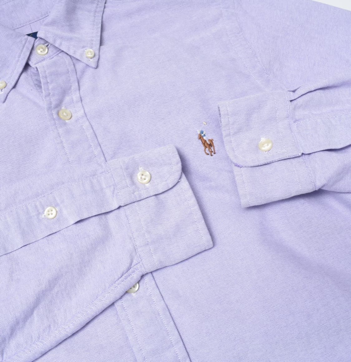 폴로랄프로렌 신형라벨 옥스포드 셔츠 XS 상품이미지5