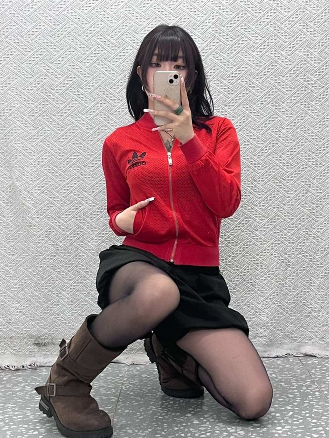 아디다스 올드스쿨 흑탭 유로파 스트릿 매쉬 져지 집업 F C11339 상품이미지1