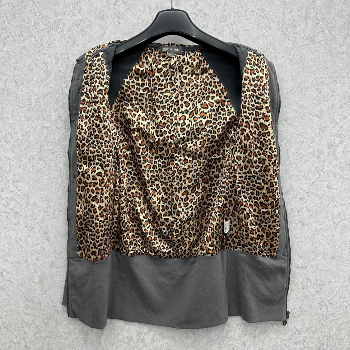 85 레오파드 y2k 여자 후드집업 상품이미지3