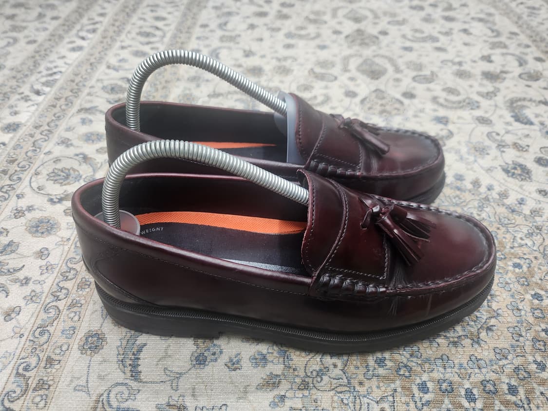 락포트 태슬 로퍼 버건디 260mm 상품이미지3