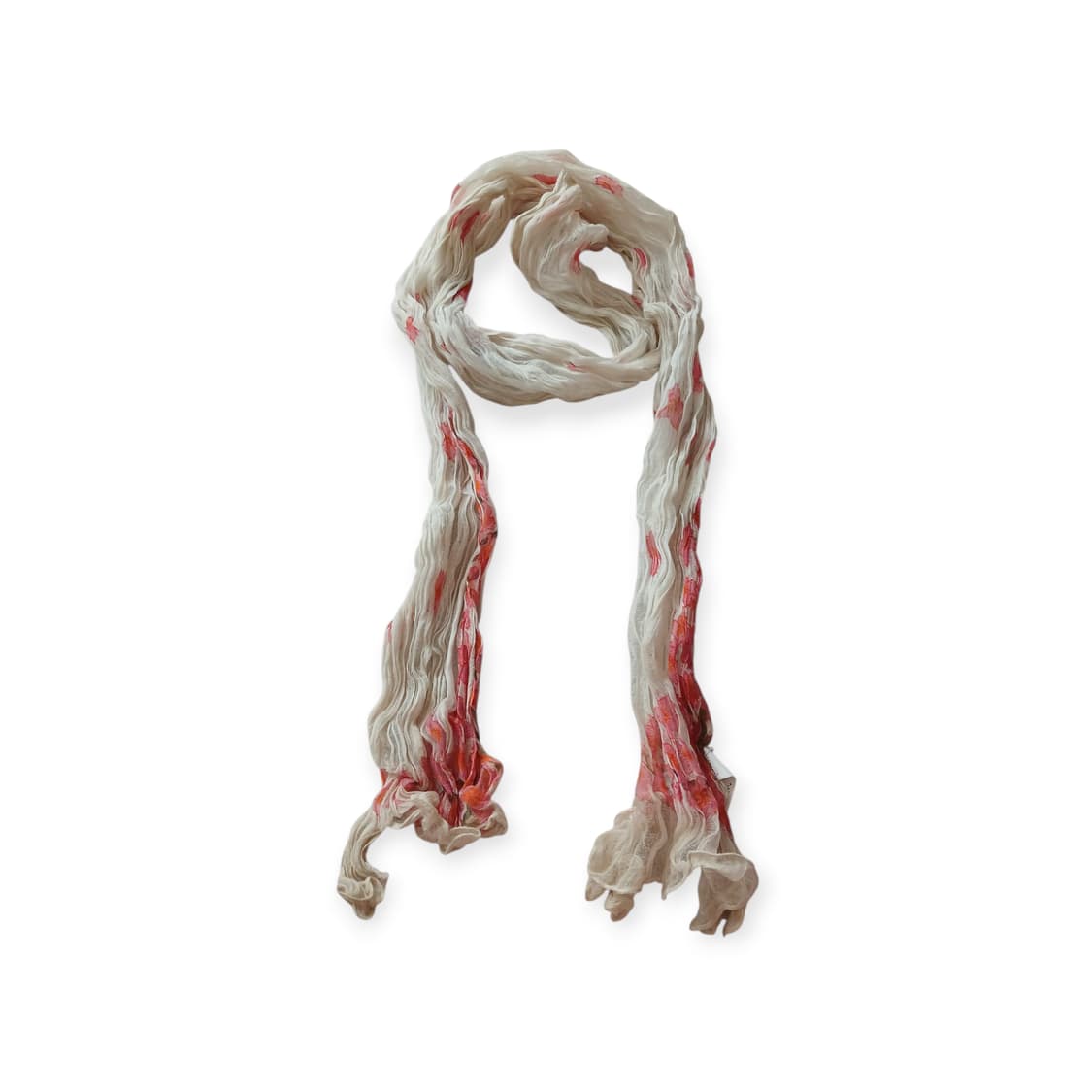 모리걸 벚꽃 실크 믹스 스카프  상품이미지1