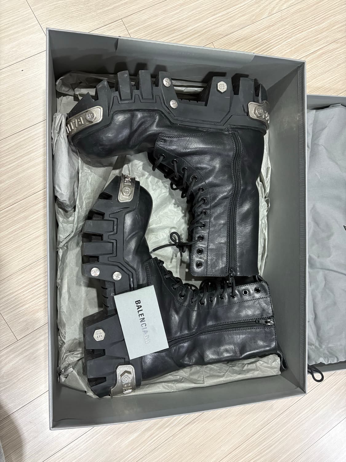 발렌시아가 불도저 부츠 43 상품이미지1