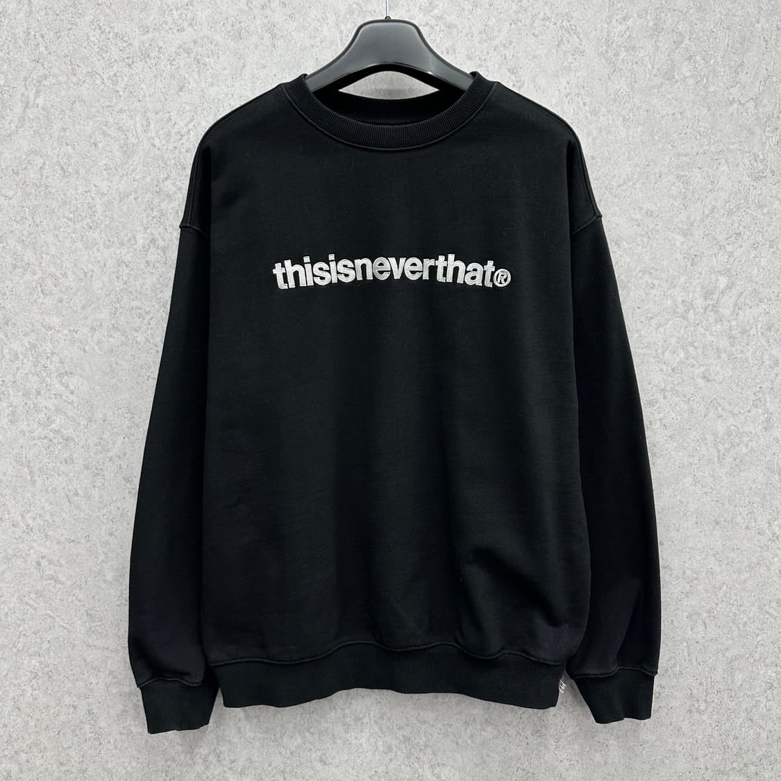 105 디스이즈네버댓 남자 루즈핏 맨투맨 상품이미지1