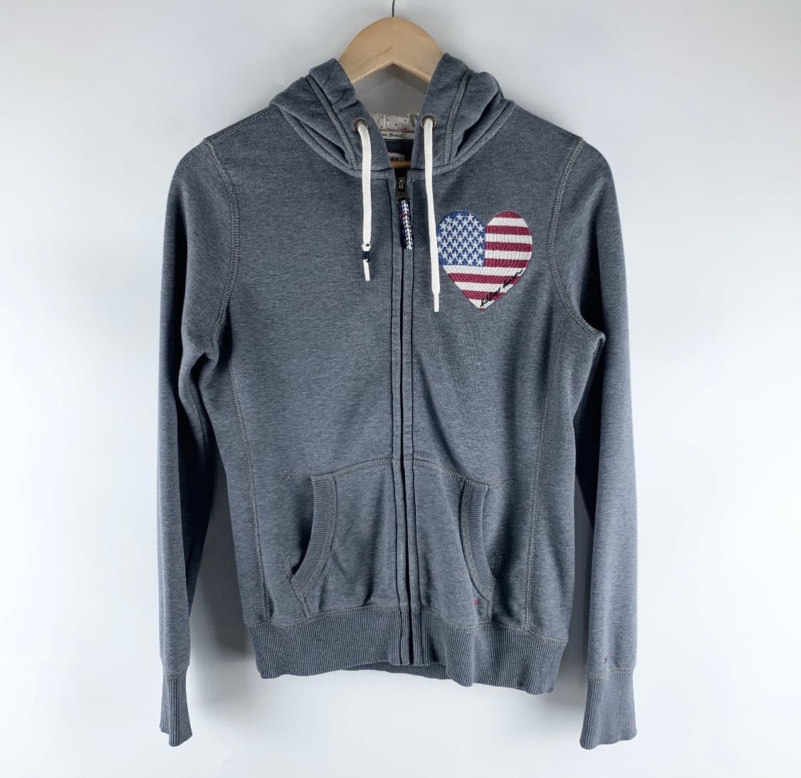 타미힐피거 하트 성조기 후드집업 상품이미지2