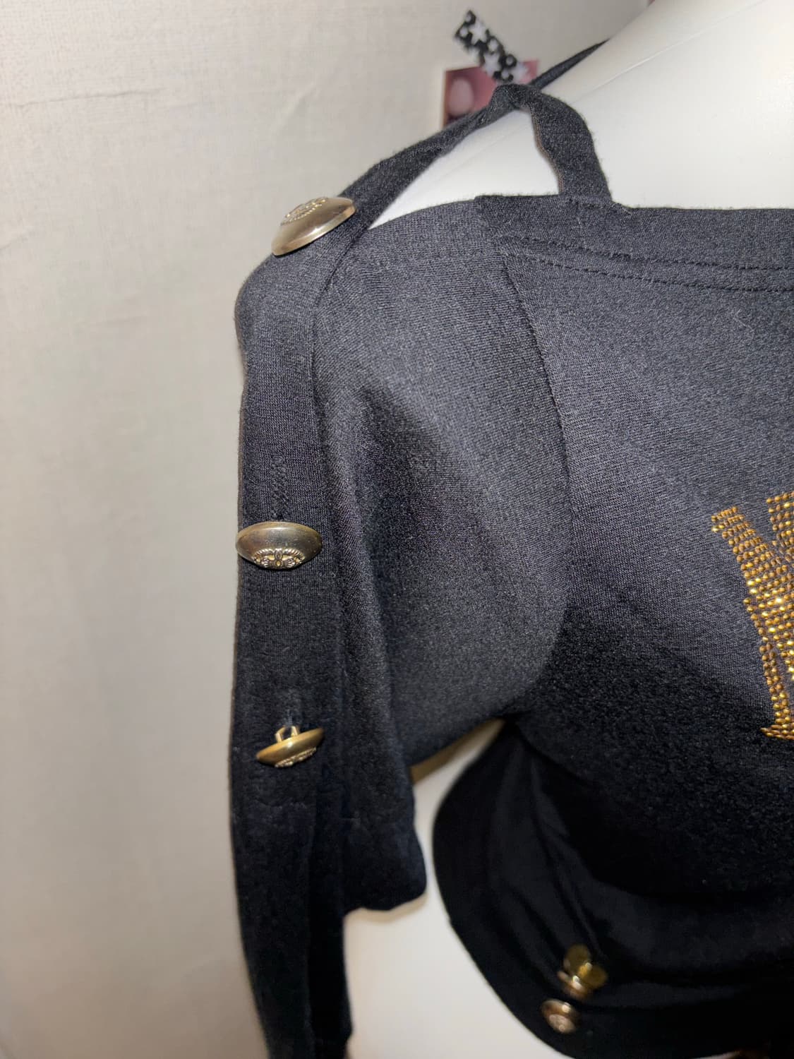 military golden star gyaru top 상품이미지3