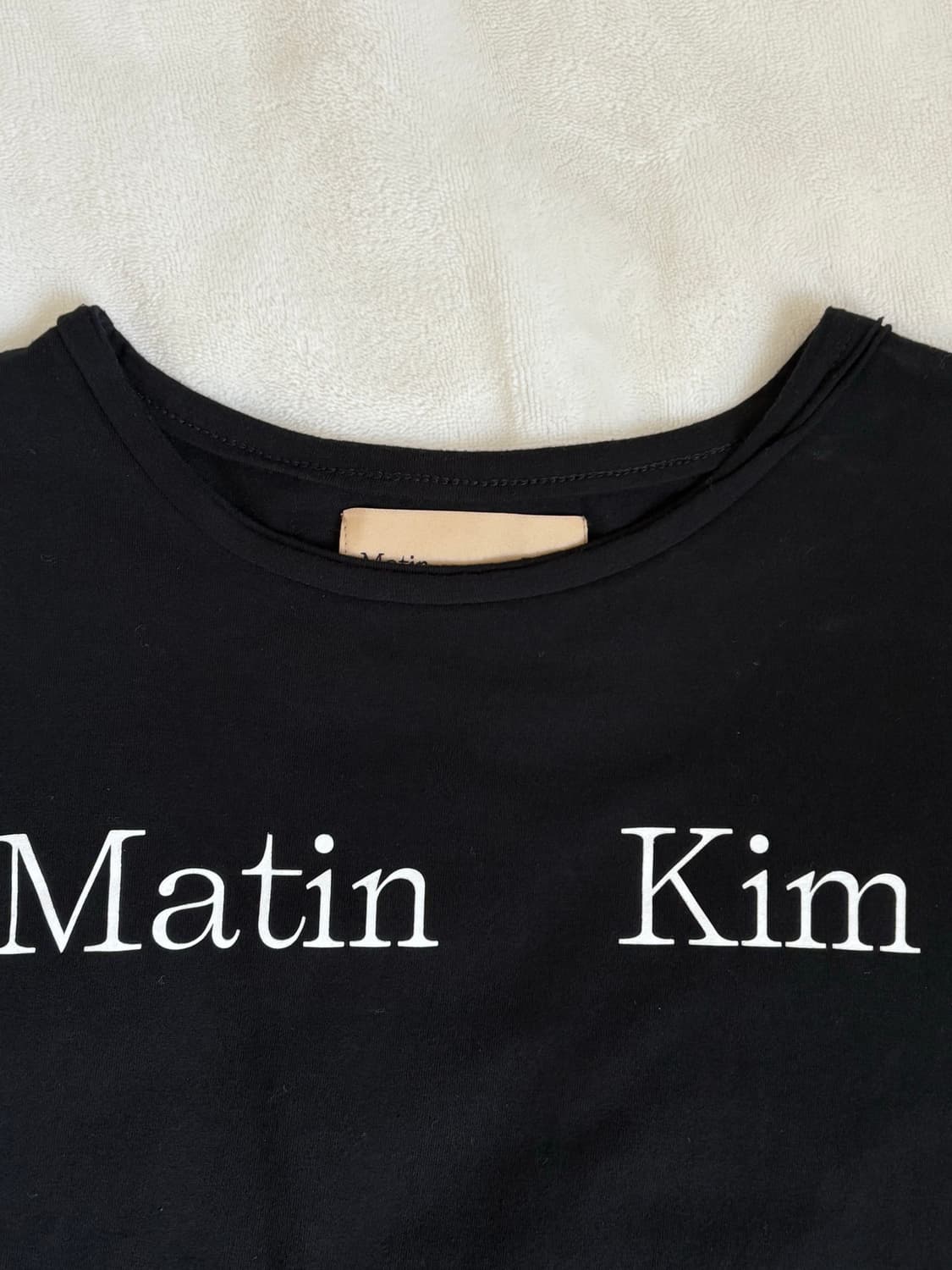 [마뗑킴] 크롭 반팔 상품이미지2