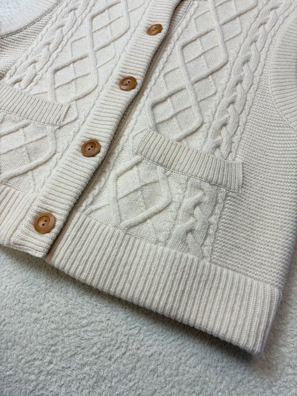 스튜디오톰보이 22FW 트위스트 울 니트 베스트 PN5922 상품이미지3