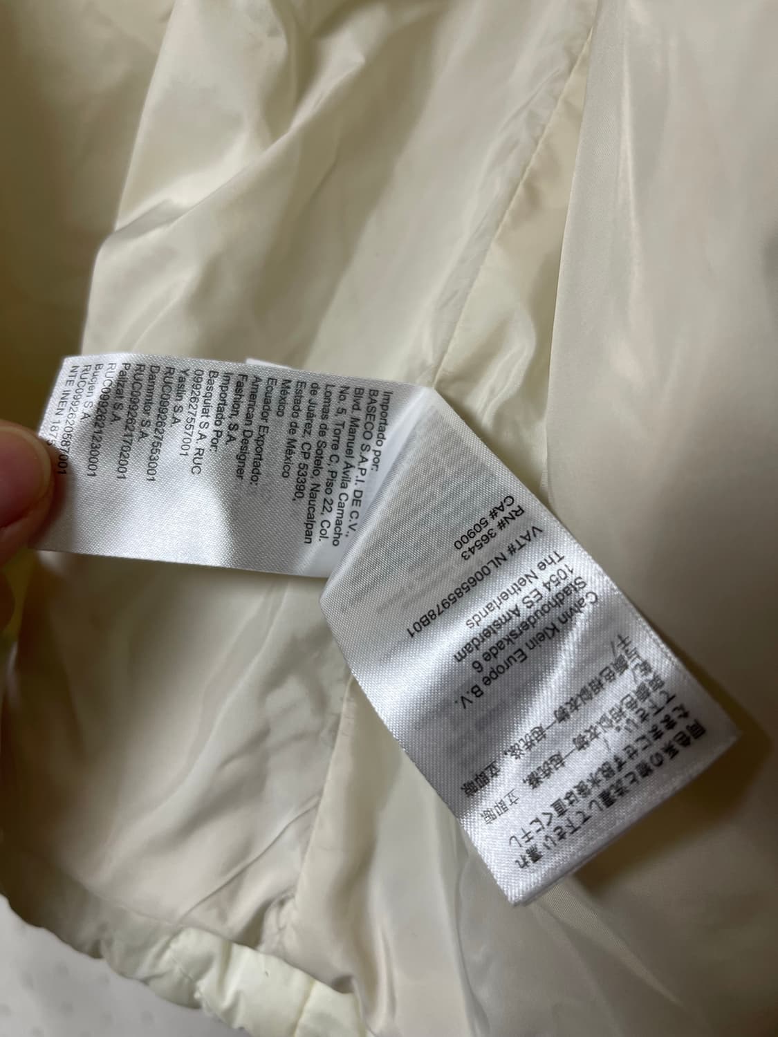 캘빈클라인 정품 여성용 누빔자켓 85 155/72A 상품이미지7