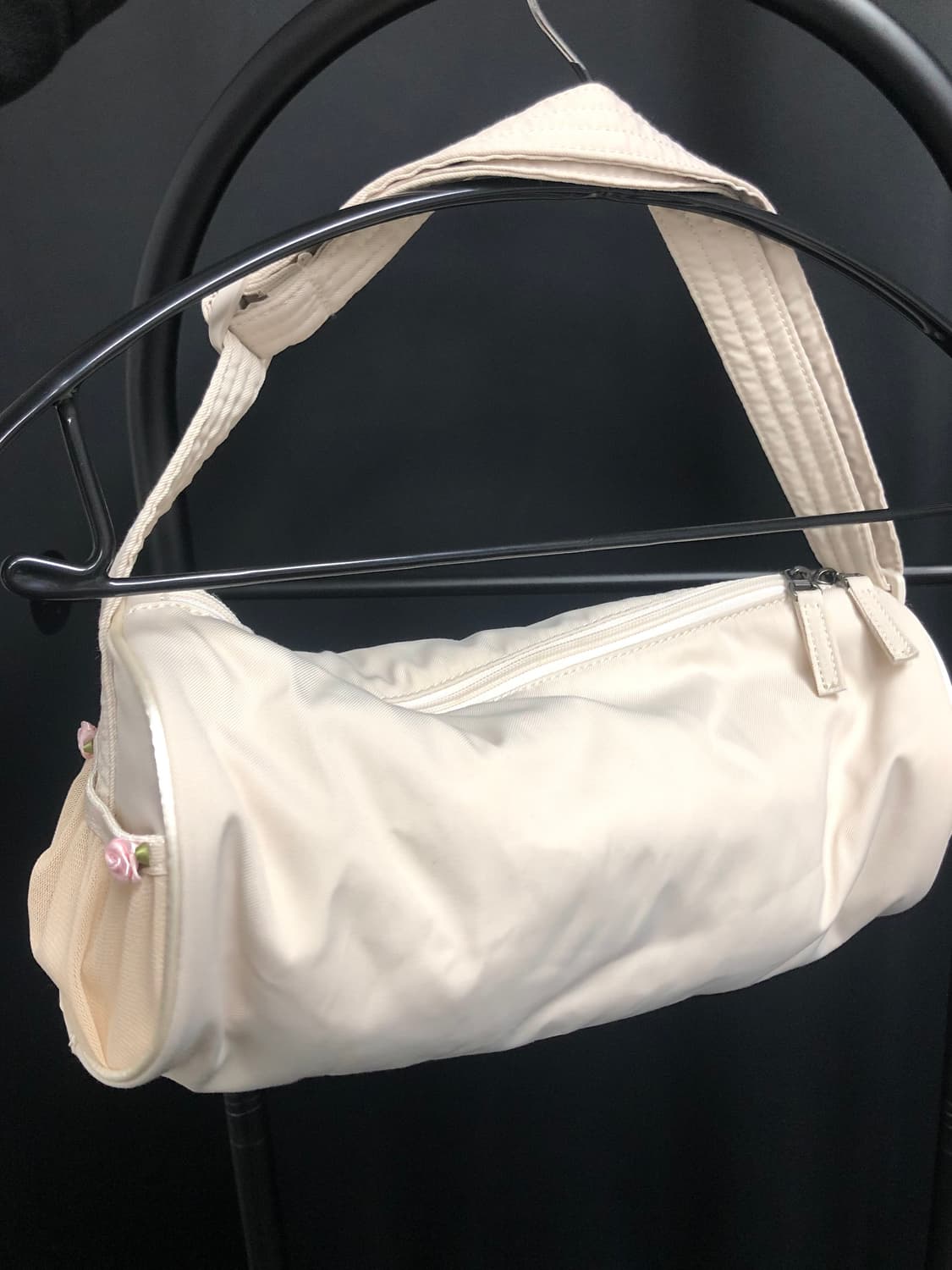 스컬프터 로즈 미니 더플백 아이보리 상품이미지3