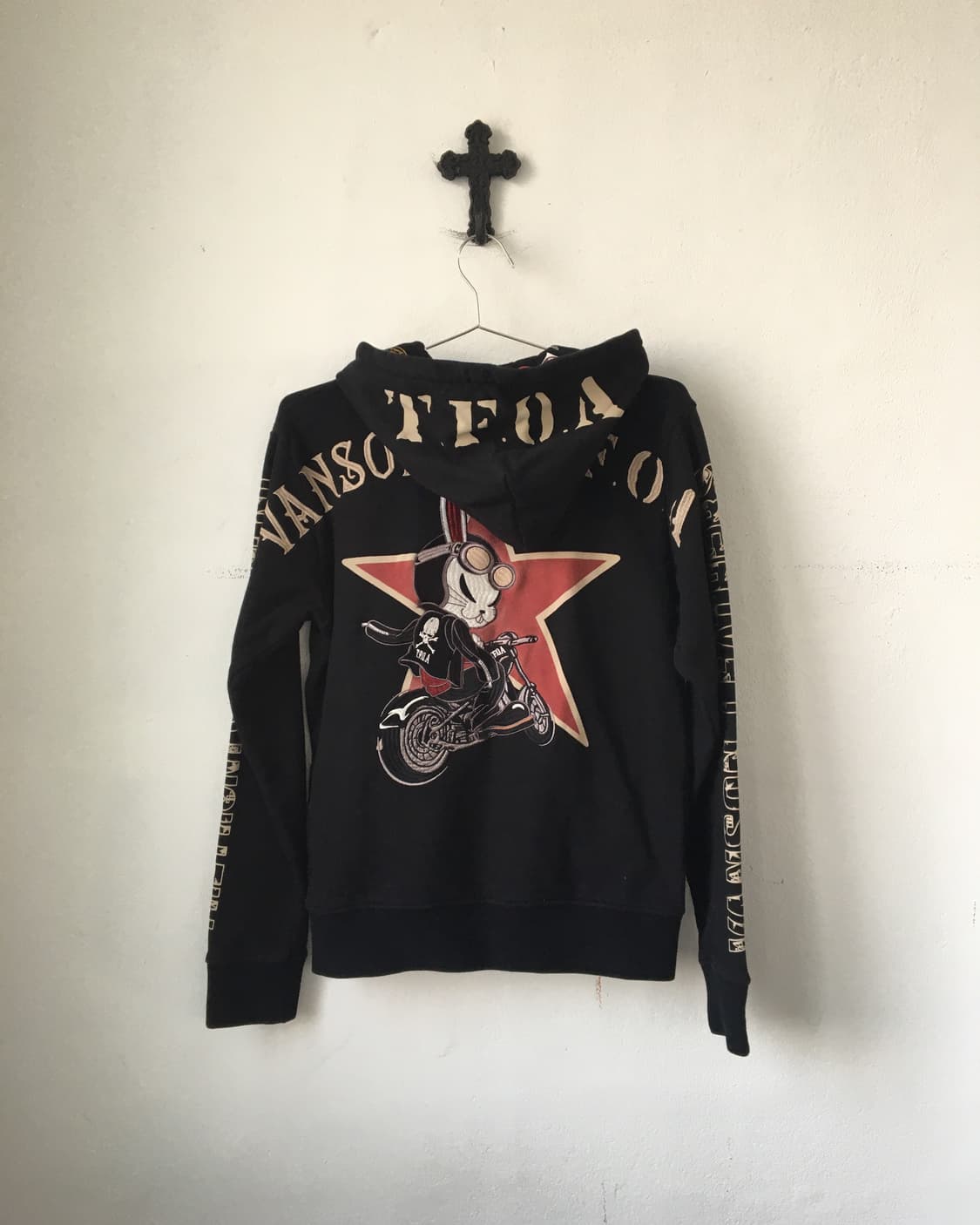 Vanson x tfoa hood zip up 상품이미지1