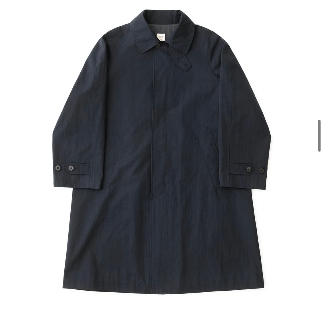 어나더오피스 레거시 발마칸 코트 나일론 (NAVY) 상품이미지2