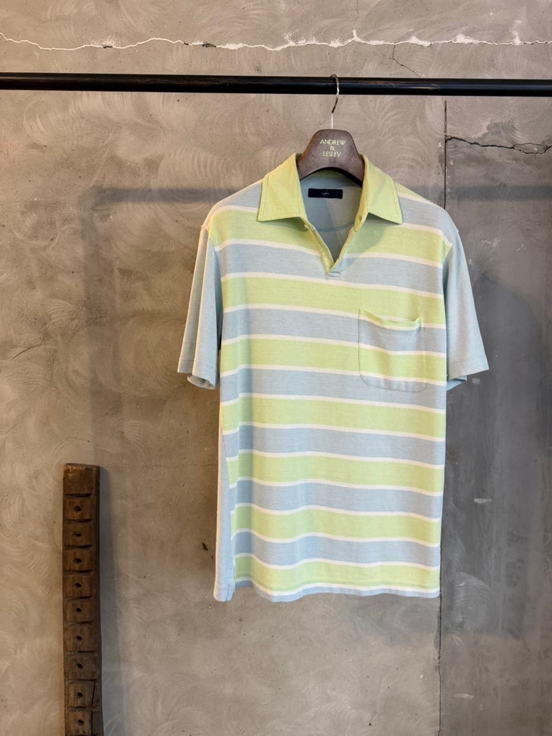 Z제냐 오픈칼라넥 셔츠 100~105 상품이미지1