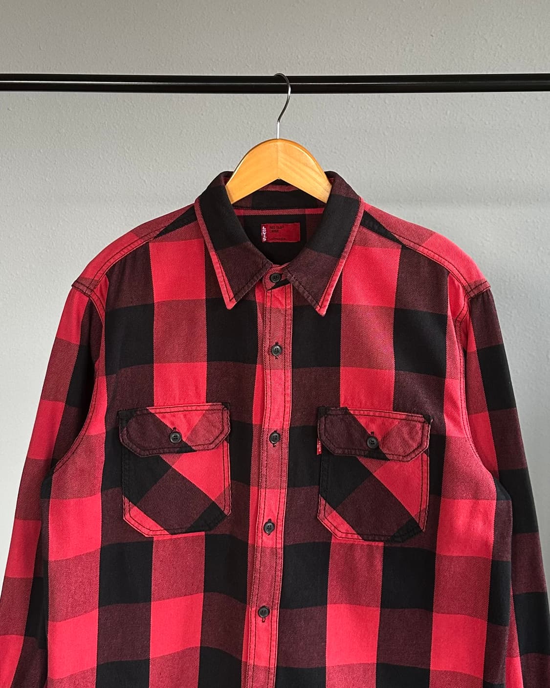 [M-L]리바이스 Levi's 타탄 체크 워크 셔츠 상품이미지2