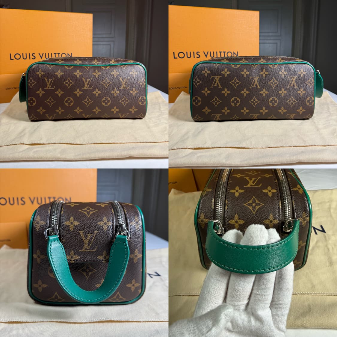 루이비통 모노그램 마카사르 토일렛 파우치 돕키트 M12639 상품이미지2