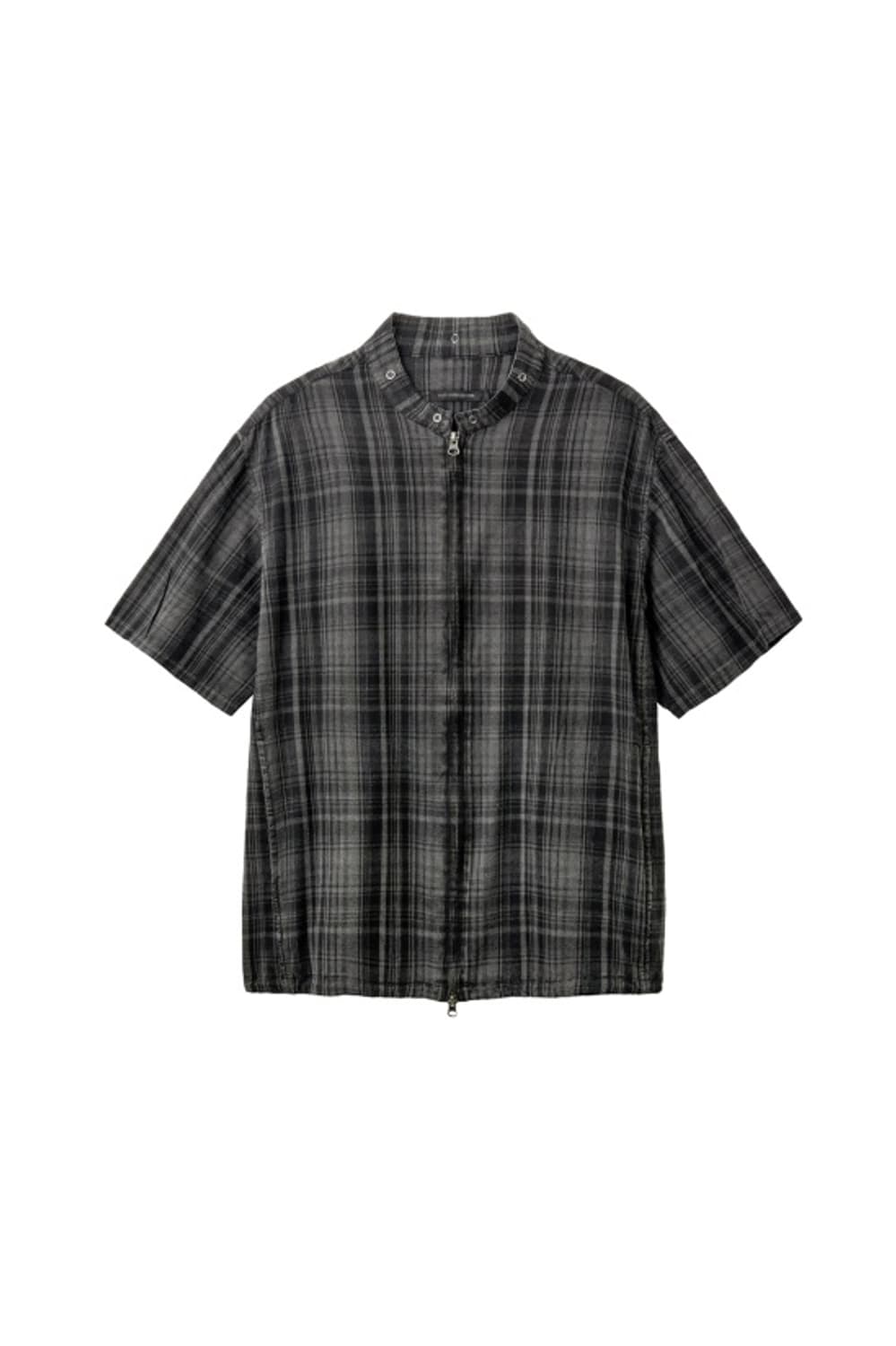[3] 해칭룸 Shirket Over Dyed Check Charcoal 상품이미지2